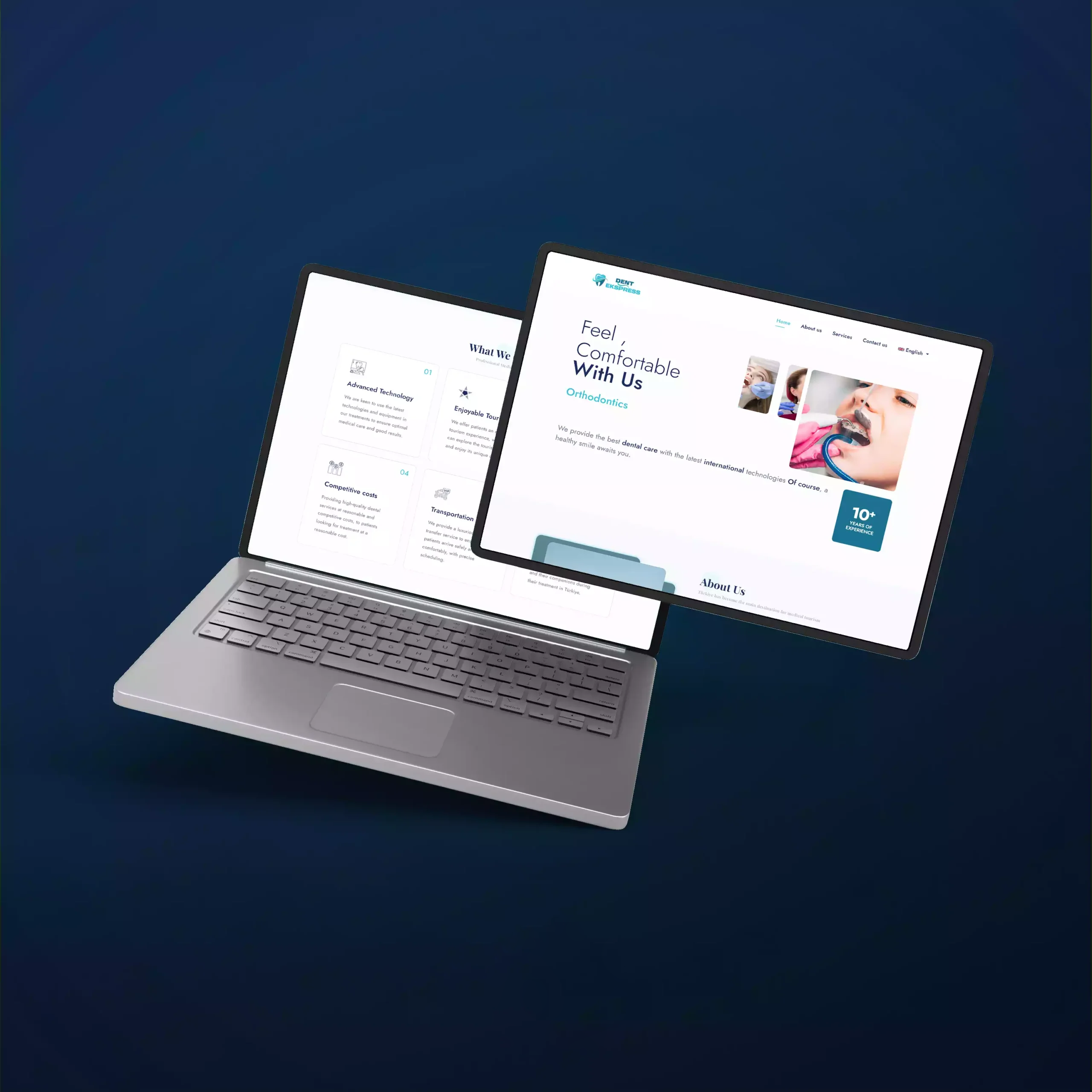 منصة عيادة الأسنان – حجز مواعيد بسهولة وواجهة عصرية